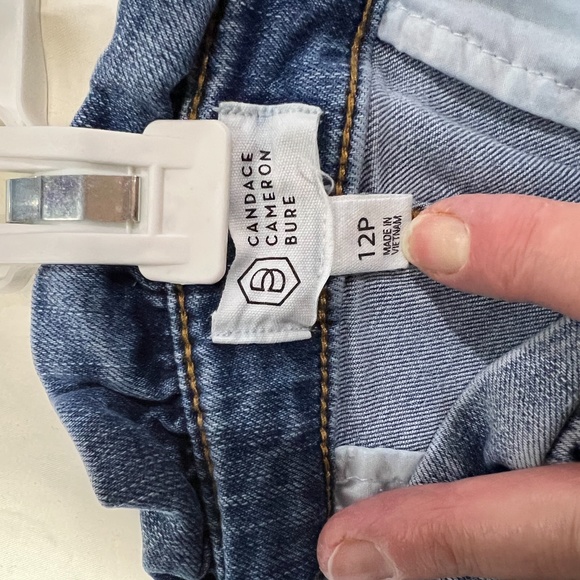 🍾HP🍾 Candace Cameron - Bure Paperbag Waist Jean - Malibu Light Wash - Petite - Picture 4 of 6